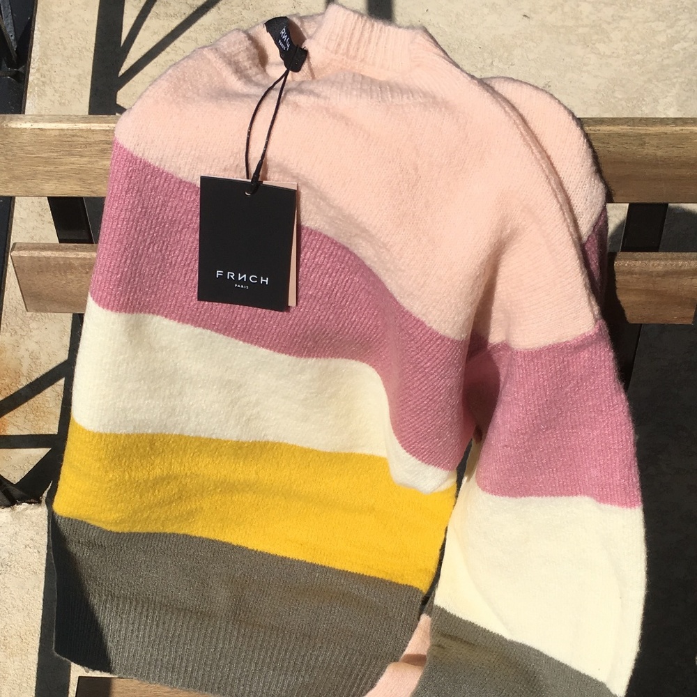 FRNCH striped sweater NWT
